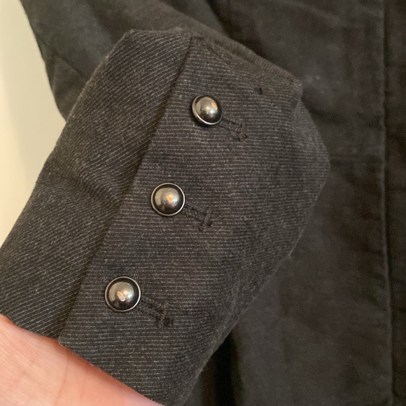 Free People Sargent Zip-up Long Sleeve Embroidered Coat - Picture 15 of 17